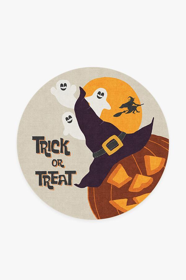 Spooktacular Rug 6' Round | Stain-Resistant