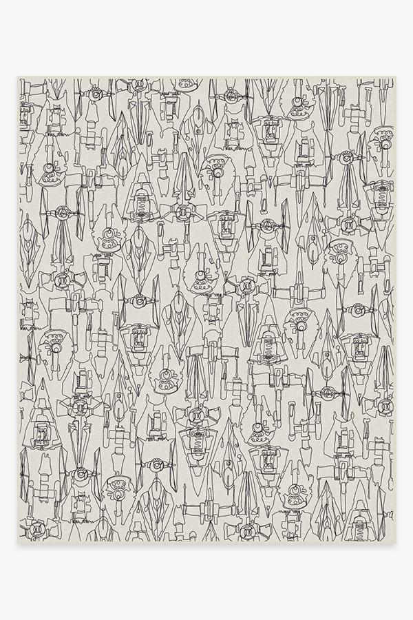 Star Wars Armada Creme Rug 8'x10' | Stain-Resistant