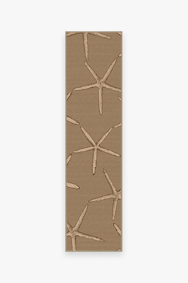 Starfish Natural Rug 2.5'x10' | Stain-Resistant