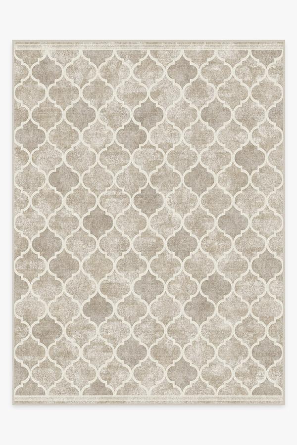 Terali Ash Grey Rug 9'x12' | Stain-Resistant