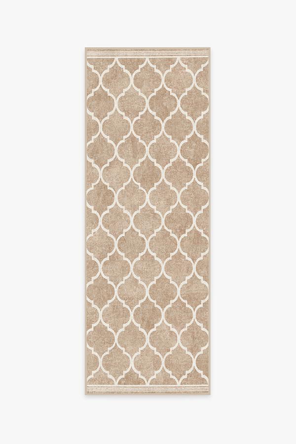 Terali Natural Clay Rug 2.5'x7' | Stain-Resistant