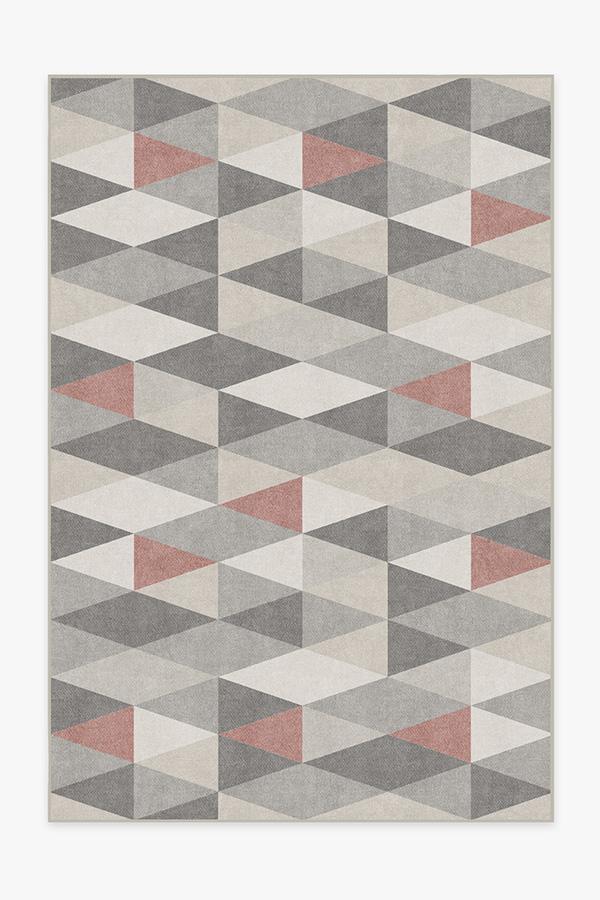Tessera Vintage Red Rug 6'x9' | Stain-Resistant