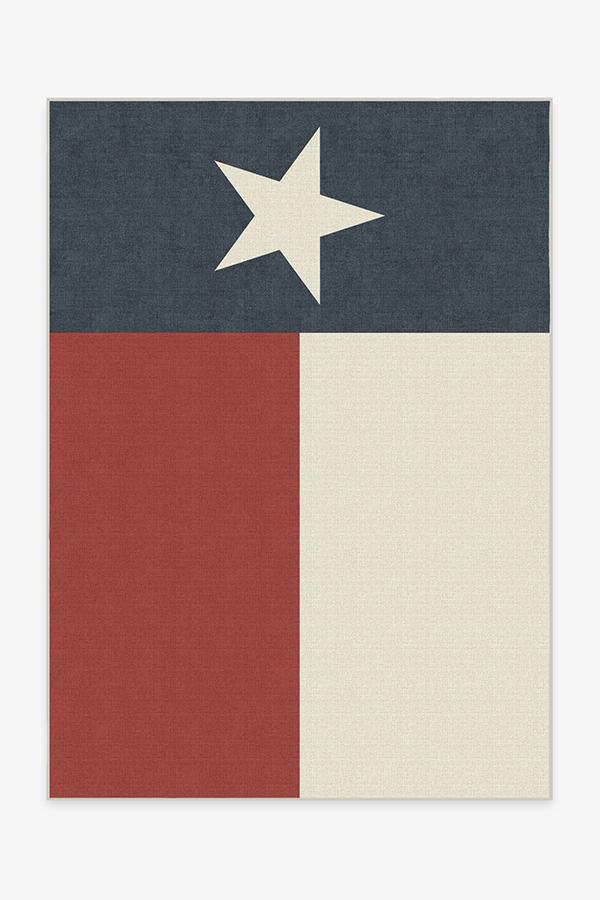 Texas Red Rug 5'x7' | Stain-Resistant