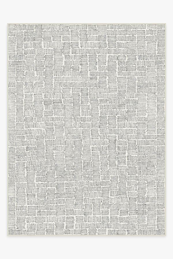 Thalia Black Rug 9'x12' | Stain-Resistant
