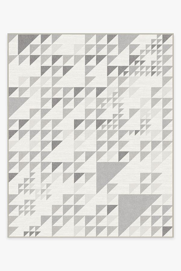 Tierce Grey Rug 8'x10' | Stain-Resistant