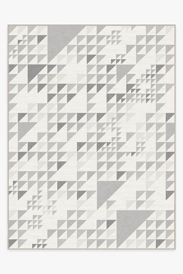 Tierce Grey Rug 9'x12' | Stain-Resistant