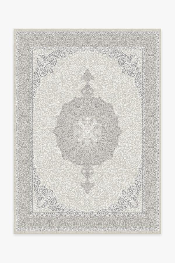 Tisa French Grey Rug 5'x7' | Stain-Resistant