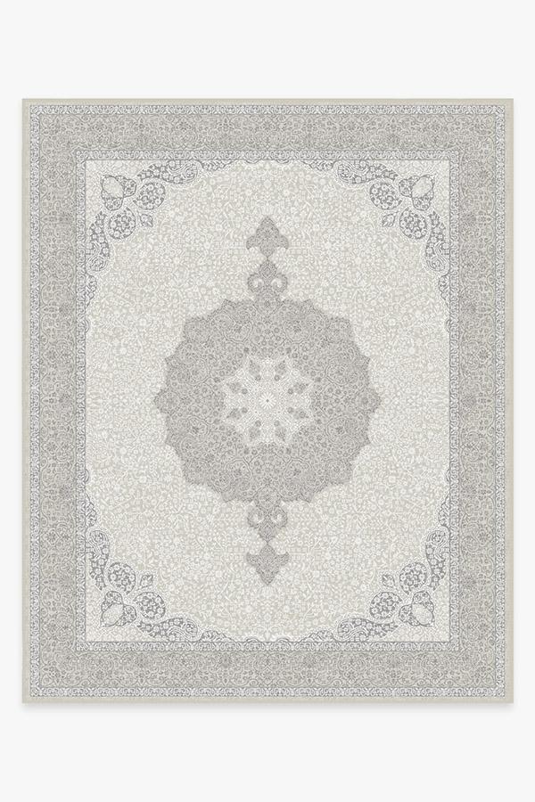 Tisa French Grey Rug 8'x10' | Stain-Resistant