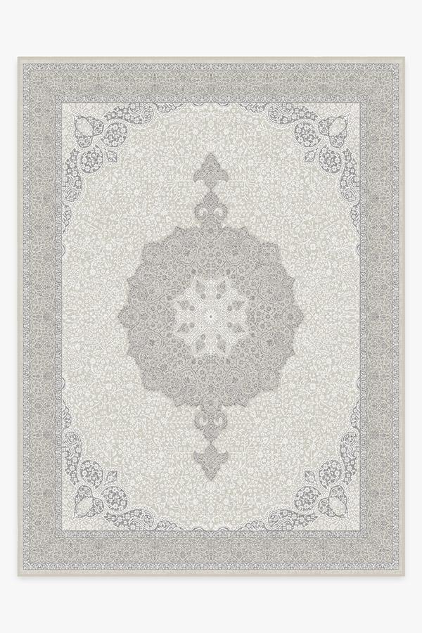 Tisa French Grey Rug 9'x12' | Stain-Resistant