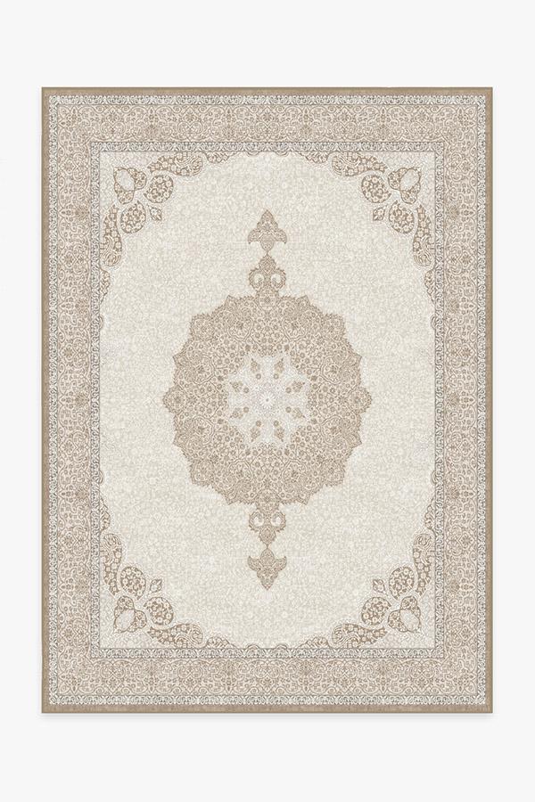 Tisa Natural Pearl Rug 5'x7' | Stain-Resistant