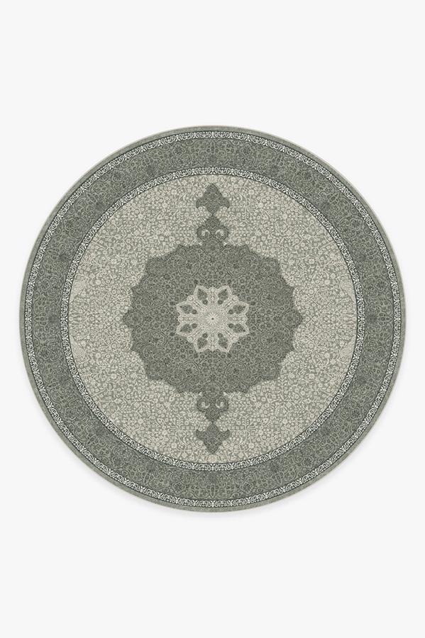 Tisa Sage Rug 8' Round | Stain-Resistant