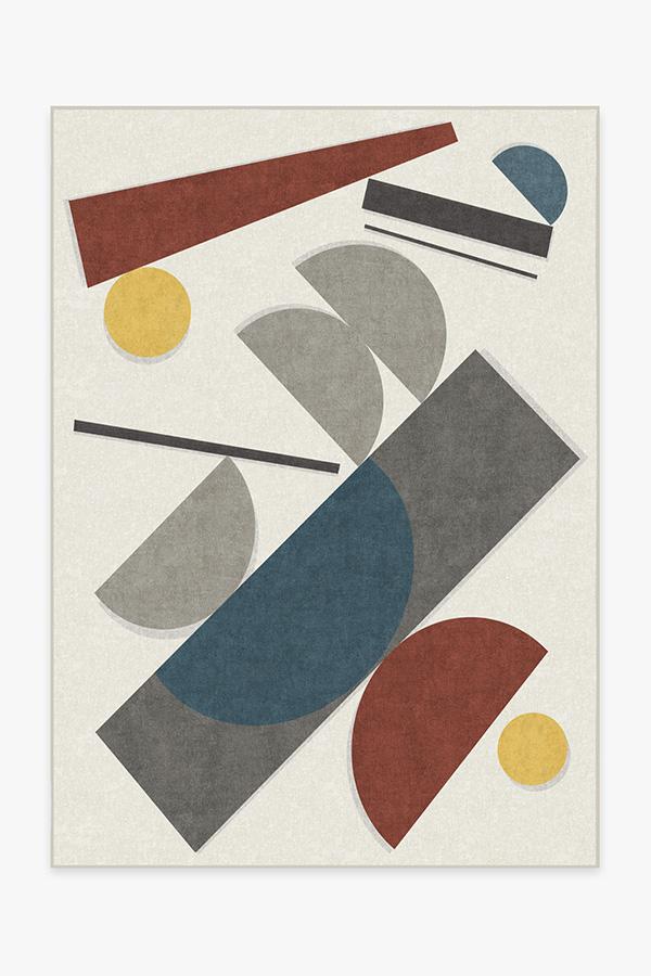 Trutina Primary Rug 5'x7' | Stain-Resistant
