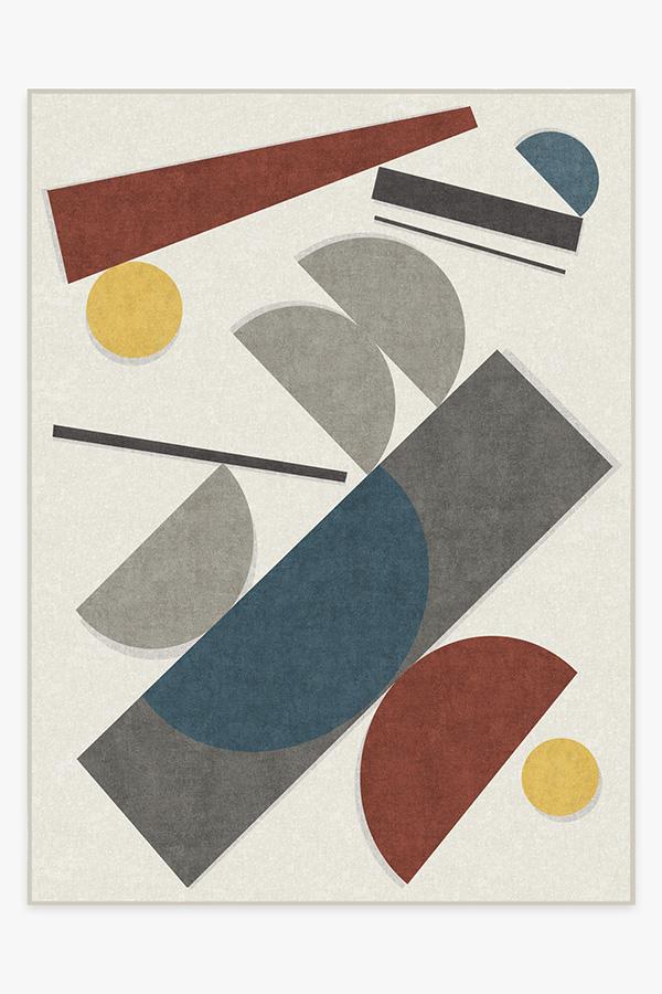 Trutina Primary Rug 9'x12' | Stain-Resistant