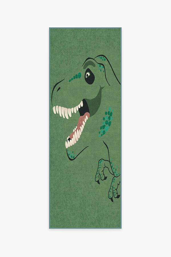 Tyrannosaurus Rex Rug 2.5'x7' | Stain-Resistant