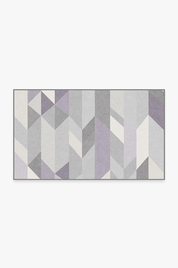 Urbano Lilac Rug 3'x5' | Stain-Resistant