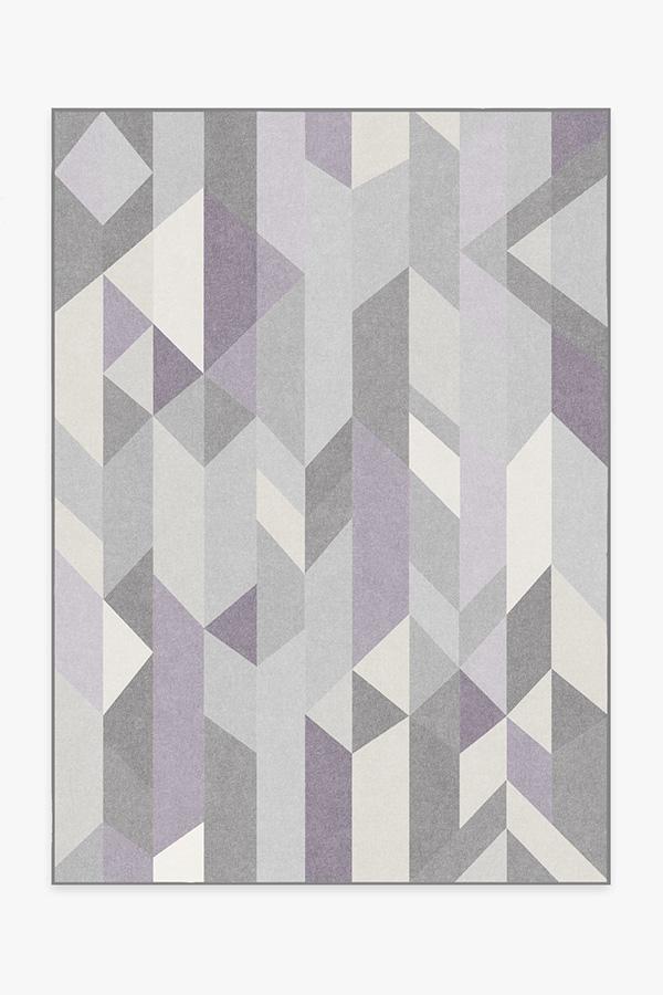 Urbano Lilac Rug 5'x7' | Stain-Resistant