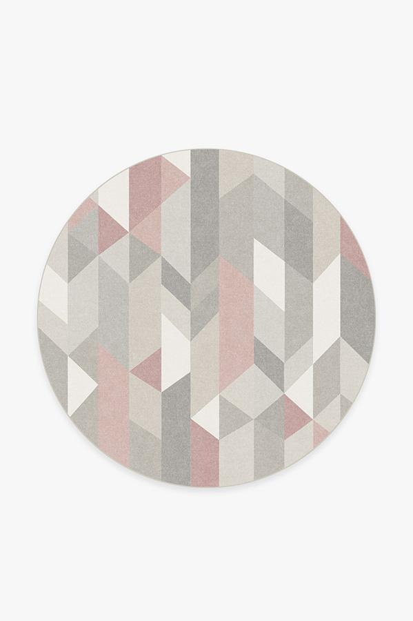 Urbano Rosewood Rug 6' Round | Stain-Resistant