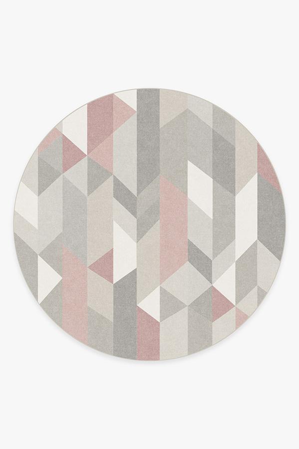 Urbano Rosewood Rug 8' Round | Stain-Resistant