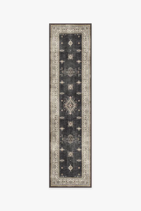 Verena Dark Wood Rug 2.5'x10' | Stain-Resistant
