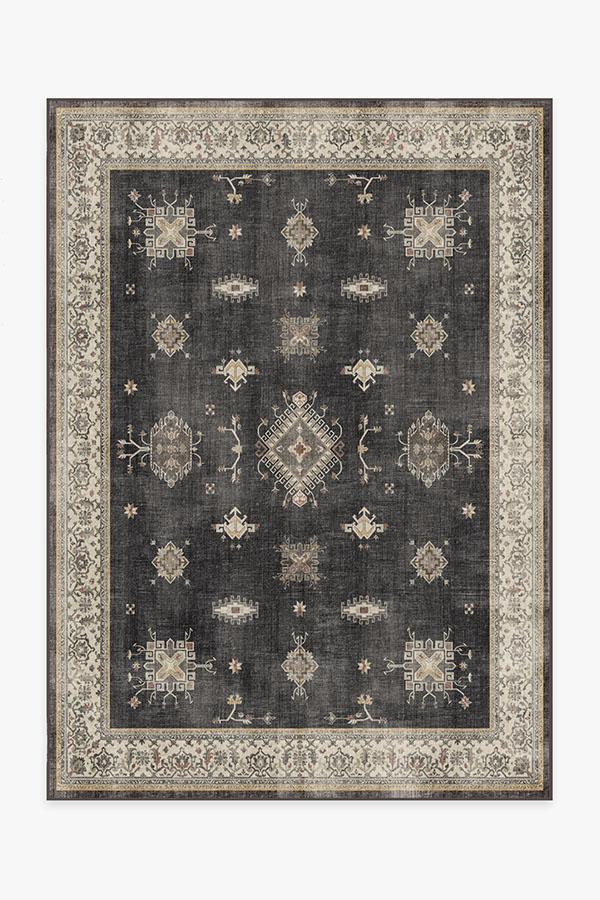 Verena Dark Wood Rug 5'x7' | Stain-Resistant