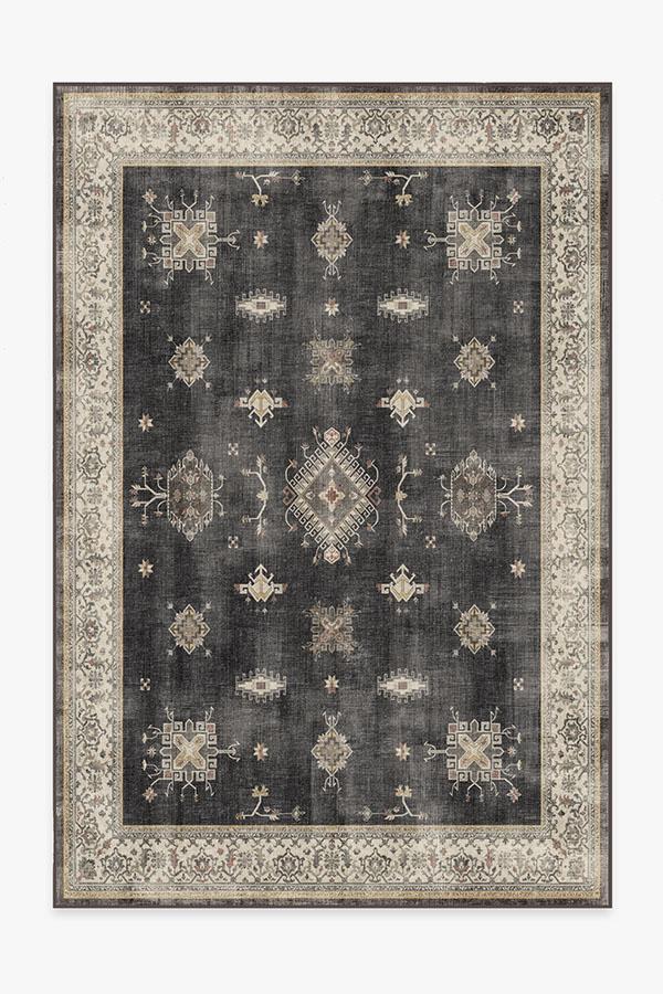 Verena Dark Wood Rug 6'x9' | Stain-Resistant