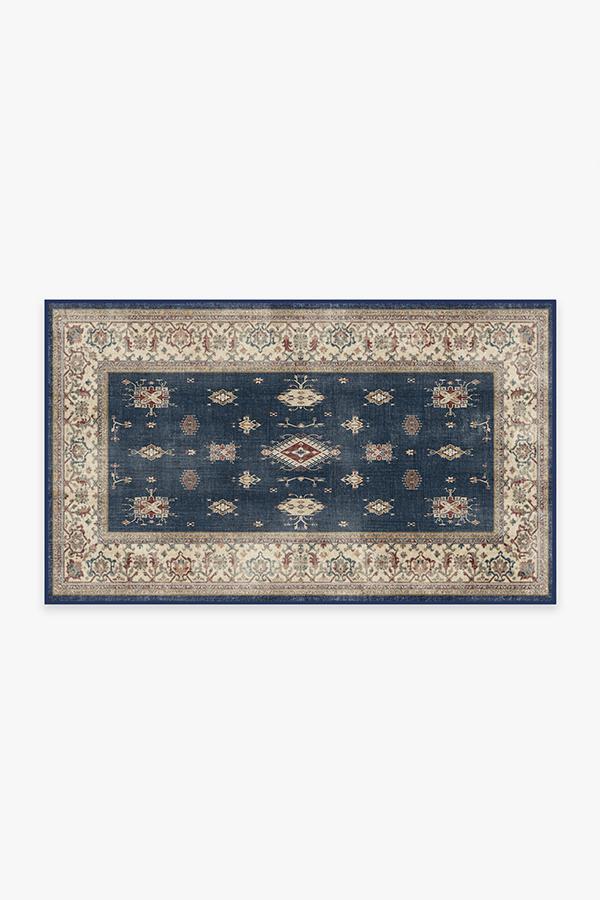 Verena Sapphire Rug 3'x5' | Stain-Resistant