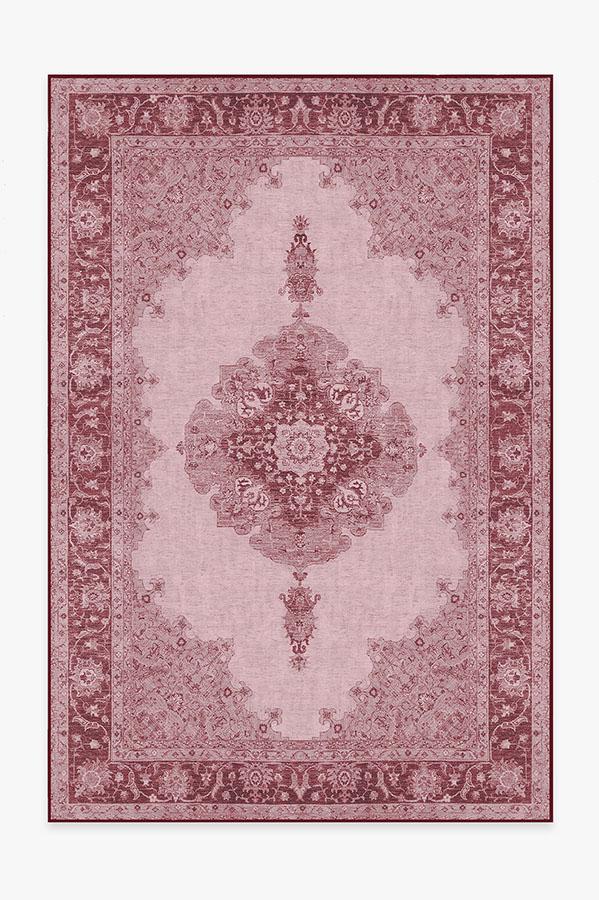 Victoria Garnet Rug 6'x9' | Stain-Resistant
