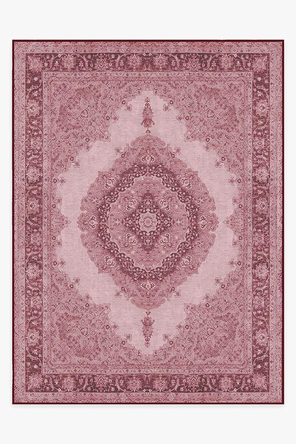 Victoria Garnet Rug 9'x12' | Stain-Resistant