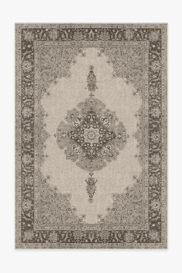Victoria Taupe Rug 6'x9' | Stain-Resistant