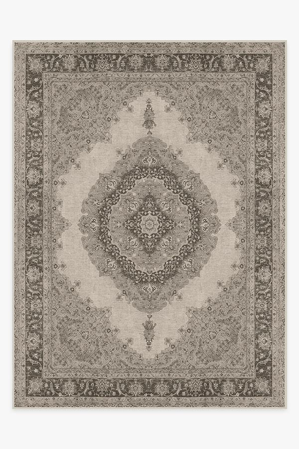 Victoria Taupe Rug 9'x12' | Stain-Resistant