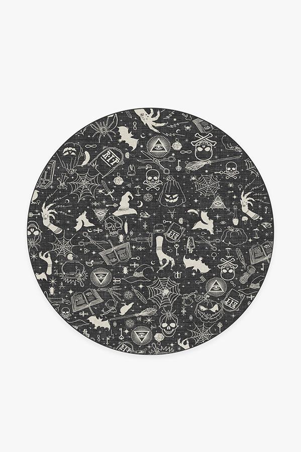 Witchcraft Rug 6' Round | Stain-Resistant