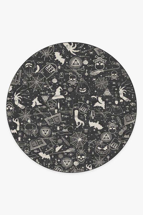 Witchcraft Rug 8' Round | Stain-Resistant