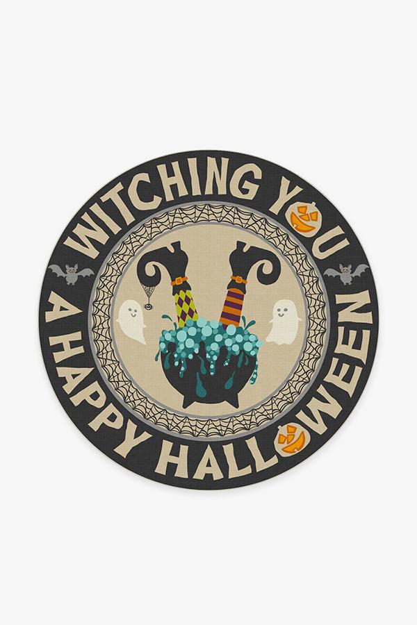 Witches Brew Rug 6' Round | Stain-Resistant