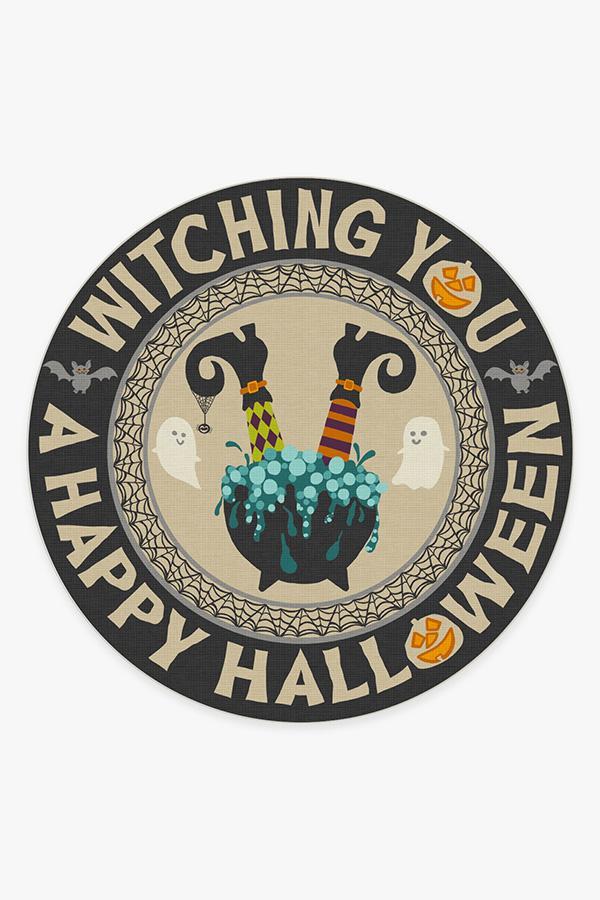 Witches Brew Rug 8' Round | Stain-Resistant