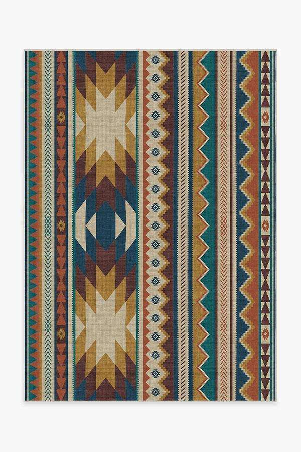 Yuma Polychrome Rug 5'x7' | Stain-Resistant