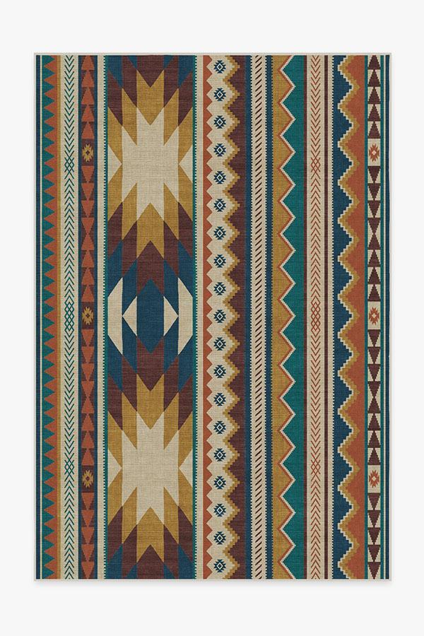 Yuma Polychrome Rug 6'x9' | Stain-Resistant
