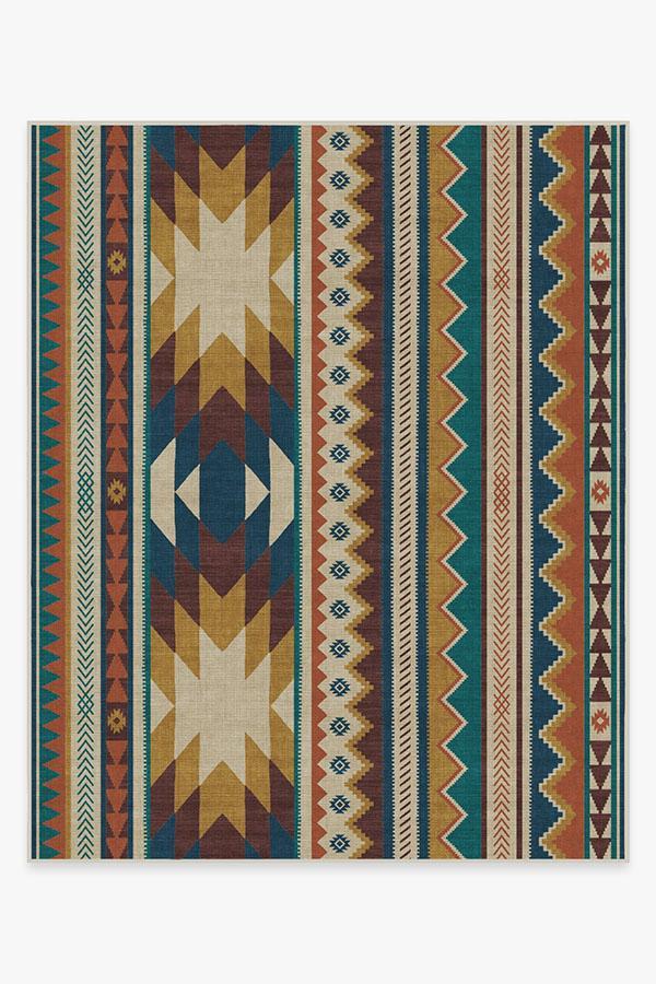 Yuma Polychrome Rug 8'x10' | Stain-Resistant