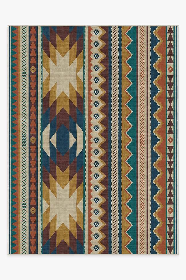 Yuma Polychrome Rug 9'x12' | Stain-Resistant