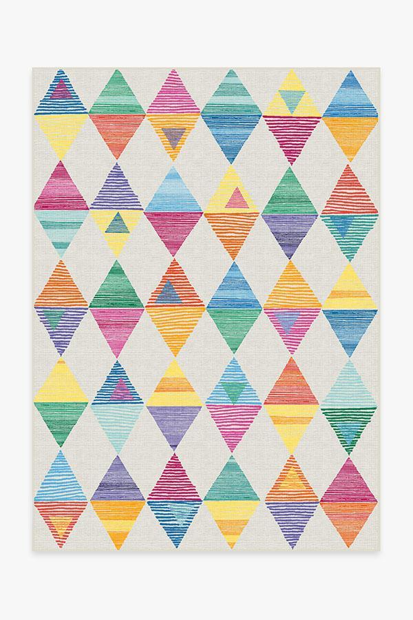 Ziggy Multicolor Rug 5'x7' | Stain-Resistant