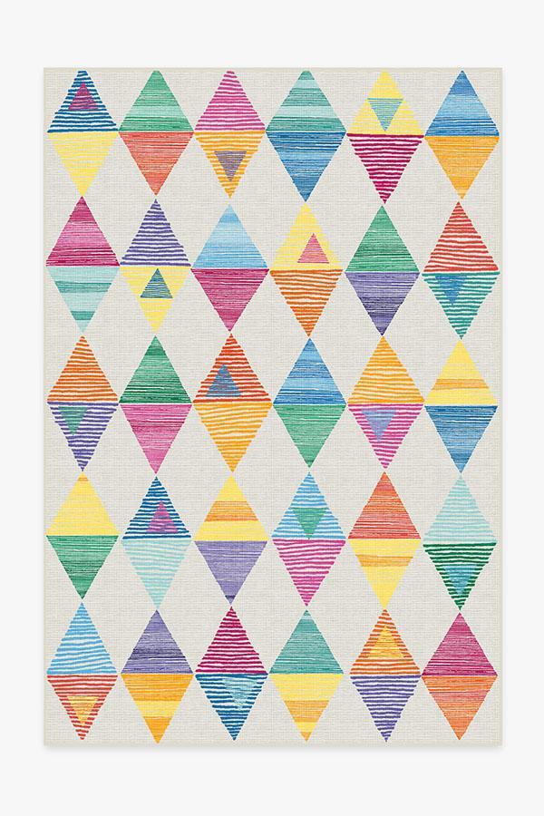Ziggy Multicolor Rug 6'x9' | Stain-Resistant