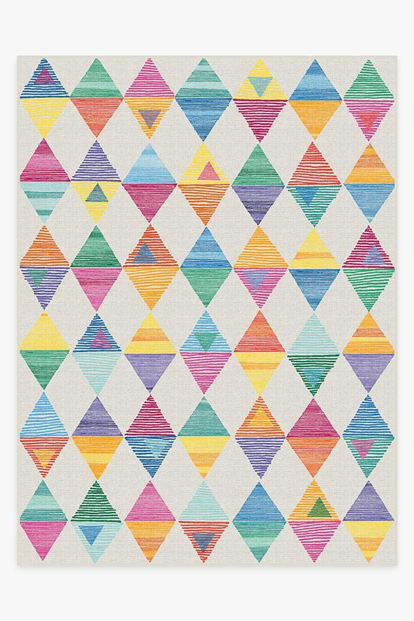 Ziggy Multicolor Rug 9'x12' | Stain-Resistant